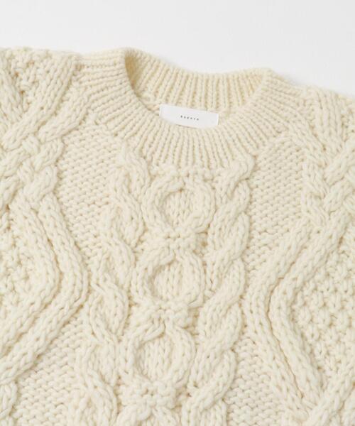 かぐれ ニット セーター ペルーアランニットベスト レディース