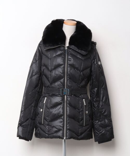 マイケルコース　レディースダウン MICHAEL KORS（マイケルコース） ダウンジャケット S ブラック