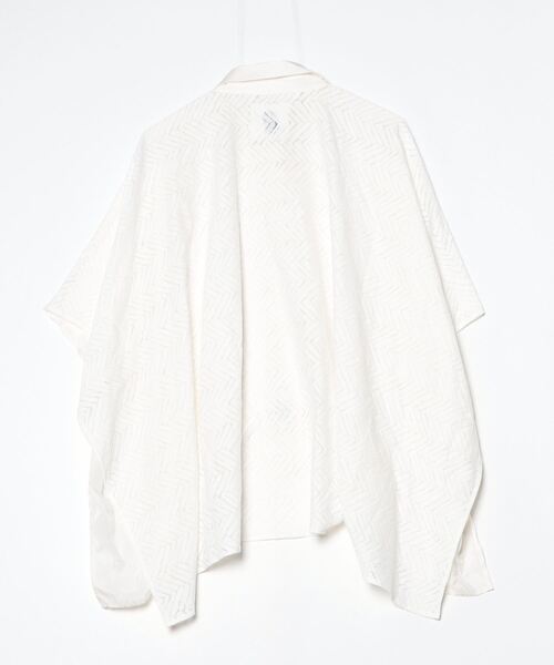 「bedsidedrama」 ドルマンスリーブシャツ 1 オフホワイト レディース_画像2