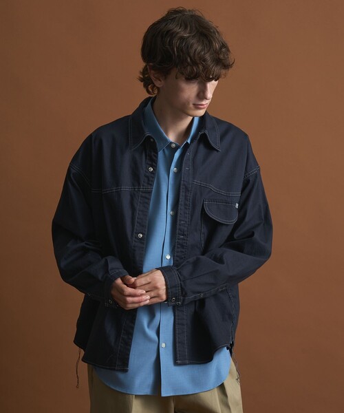 PUBLIC TOKYO SHIOTA デニムシャツ PUBLIC TOKYO（パブリックトウキョウ） シャツ 「SHIOTA×PUBLIC TOKYO