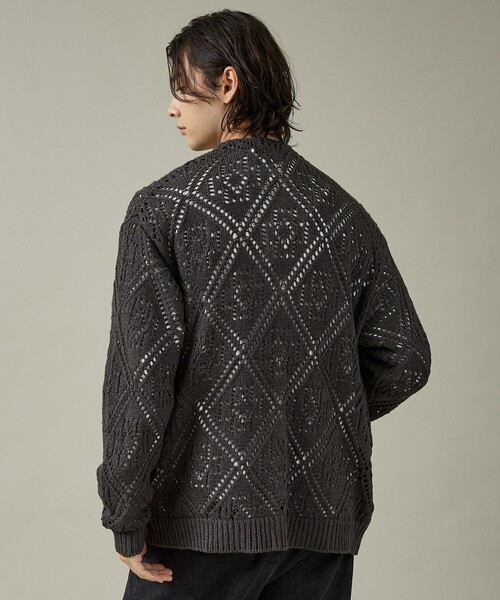 Pendleton ブラックカーディガン　Lサイズ ペンドルトン　幾何学模様 PENDLETON（ペンドルトン） カーディガン 「PENDLETON/ペンドルトン