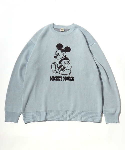 Disney（ディズニー） ニット セーター キャラクタージャガードニット