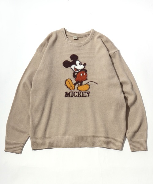 Disney（ディズニー） ニット セーター キャラクタージャガードニット