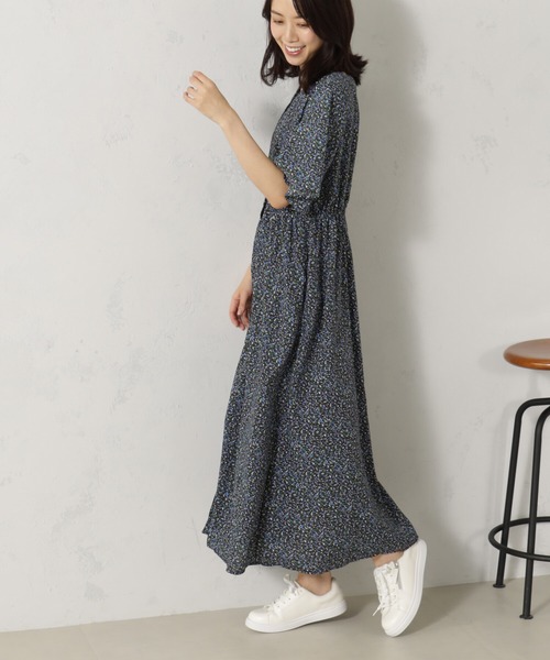 「FOUND GOOD」 半袖ワンピース M ブラック レディース_画像7