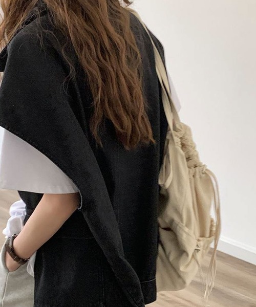 「meJane」 デニムジャケット FREE ブルー レディース_画像2