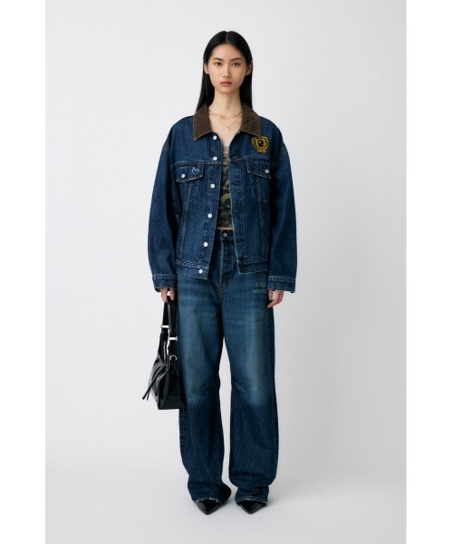 MOUSSY（マウジー） デニムジャケット gジャン BP/MS OVER DENIM