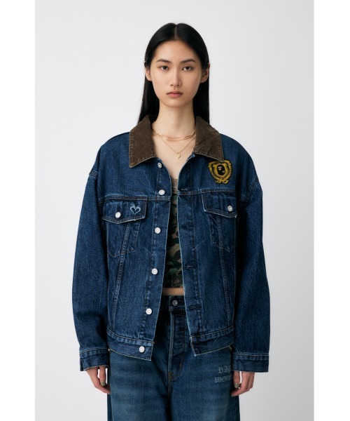 MOUSSY（マウジー） デニムジャケット gジャン BP/MS OVER DENIM