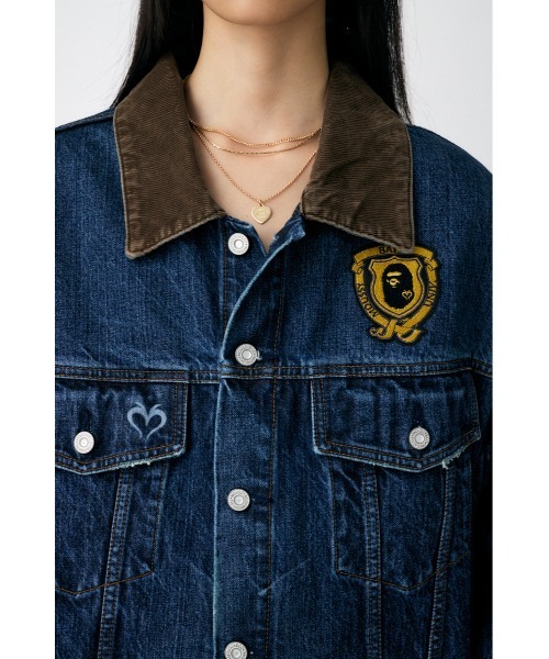 MOUSSY（マウジー） デニムジャケット gジャン BP/MS OVER DENIM