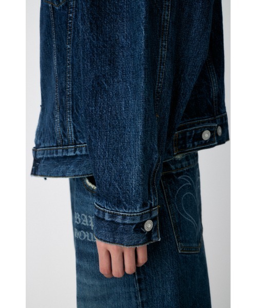 MOUSSY（マウジー） デニムジャケット gジャン BP/MS OVER DENIM