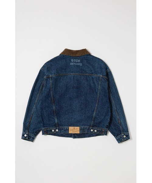 MOUSSY（マウジー） デニムジャケット gジャン BP/MS OVER DENIM