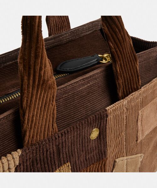 COACH トートバッグ カーゴ トート バッグ 26・パッチワーク