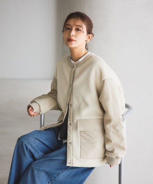 studio CLIP（スタディオクリップ） コート アウター ノーカラー