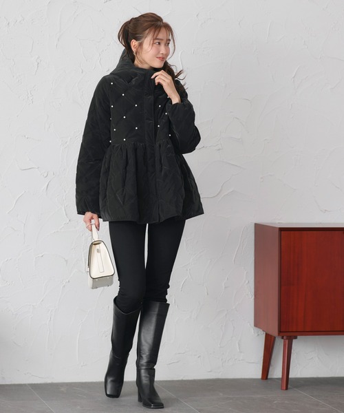 RUIRUE BOUTIQUE（ルイルエブティック） コート アウター グロスタフタ