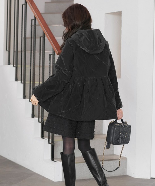 RUIRUE BOUTIQUE（ルイルエブティック） コート アウター グロスタフタ