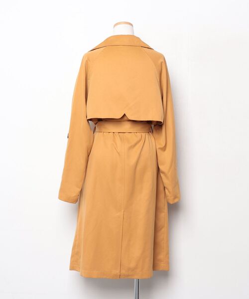 「stradivarius」 コート S オレンジ レディース_画像2