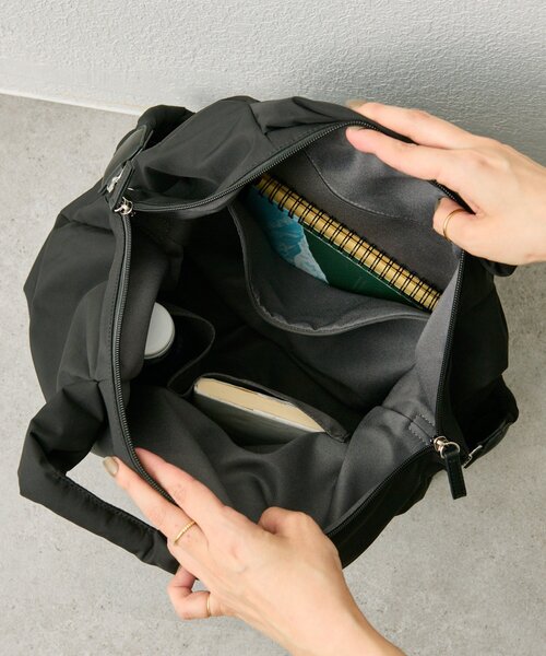 ear PAPILLONNER（イア パピヨネ） ボストンバッグ 「撥水/A4サイズ