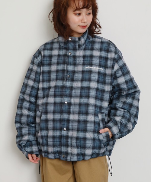 mihns closet（ミンズクローゼット） ブルゾン アウター スタンド