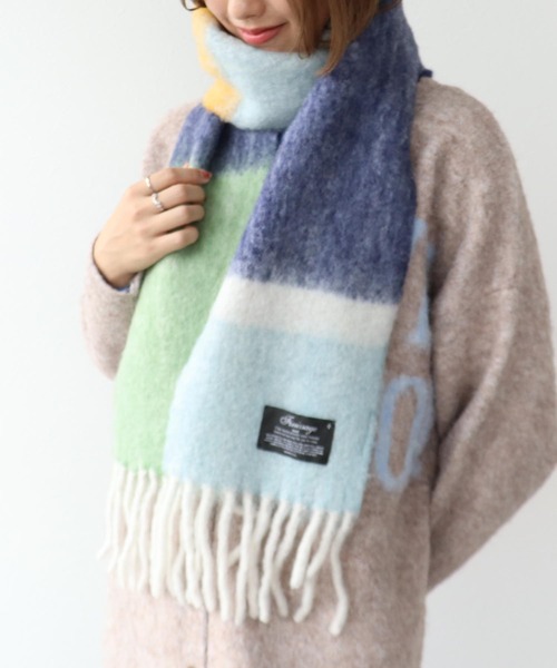 その他ブランド / マフラー/--/マルチカラー/レディース/3603 Three Four Time（スリーフォータイム） ストール マフラー マルチ