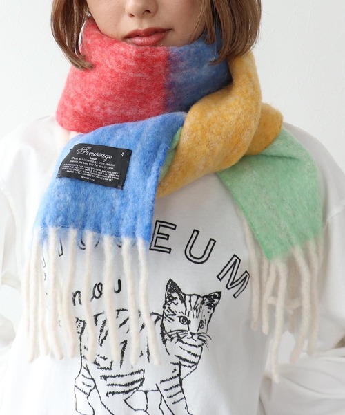 Three Four Time（スリーフォータイム） ストール マフラー マルチ