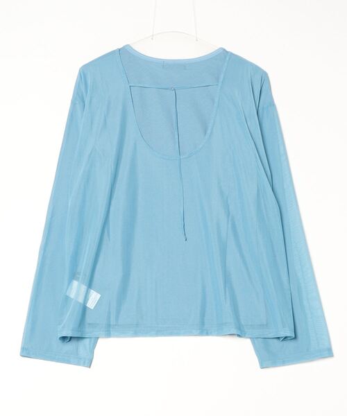 MAISON SPECIAL（メゾンスペシャル） tシャツ Sheer Layered Long