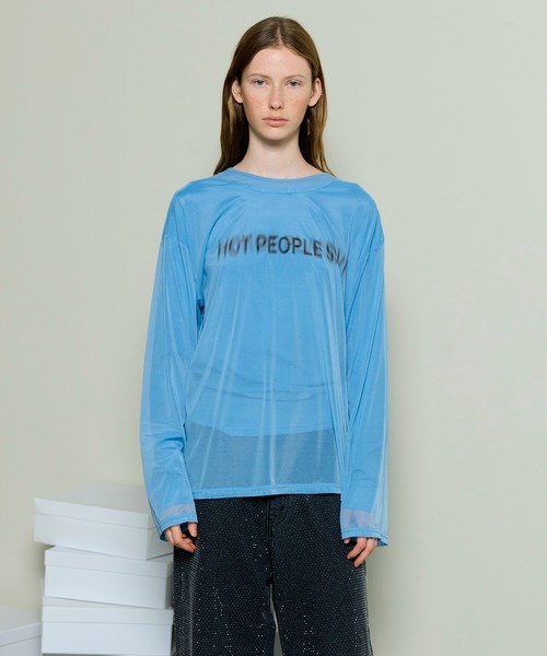 MAISON SPECIAL（メゾンスペシャル） tシャツ Sheer Layered Long