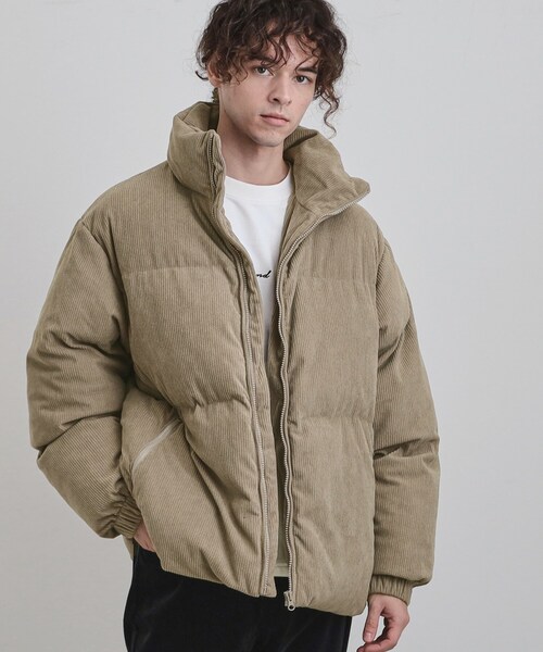 ティーケー タケオキクチ（tk．TAKEO KIKUCHI）/中綿スタンドコーデュロイブルゾン tk.TAKEO KIKUCHI（ティーケータケオキクチ） ブルゾン アウター 中綿