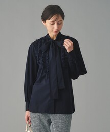 UNITED ARROWS（ユナイテッドアローズ） ブラウス シャツ タックフリル 