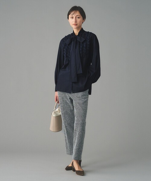 UNITED ARROWS（ユナイテッドアローズ） ブラウス シャツ タックフリル