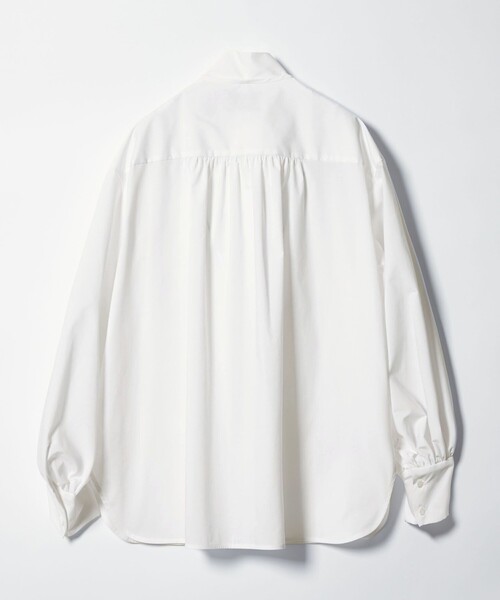 UNITED ARROWS ブラウス シャツ タックフリル ボウ レディース