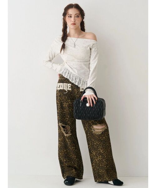 ハンドバッグ ワイドスクエアハンドBAG