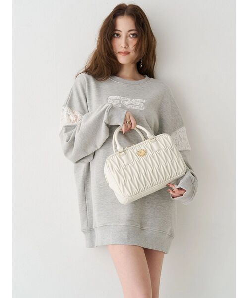 ハンドバッグ ワイドスクエアハンドBAG