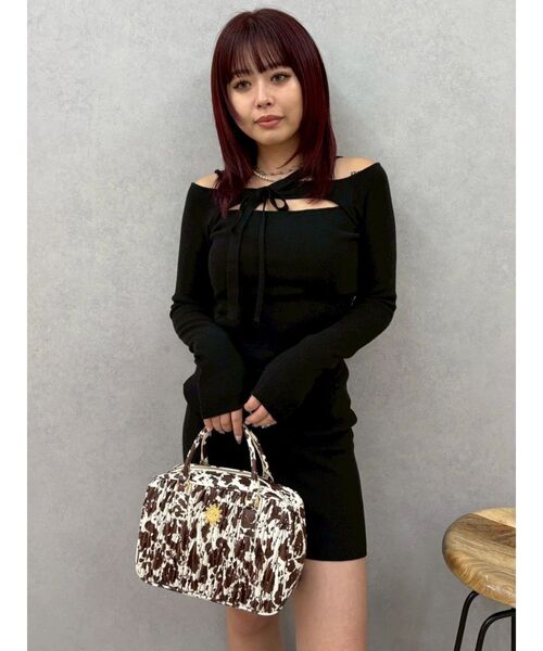 ハンドバッグ ワイドスクエアハンドBAG