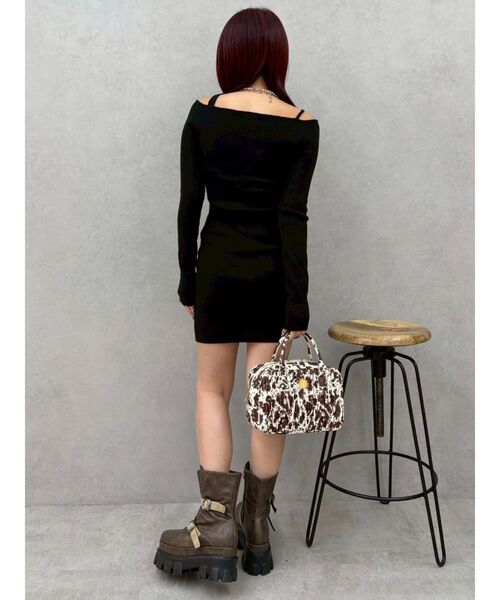 ハンドバッグ ワイドスクエアハンドBAG