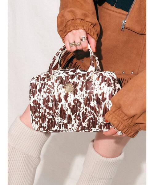ハンドバッグ ワイドスクエアハンドBAG