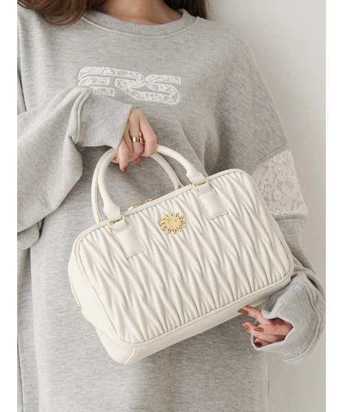 ハンドバッグ ワイドスクエアハンドBAG