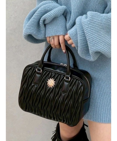 ハンドバッグ ワイドスクエアハンドBAG