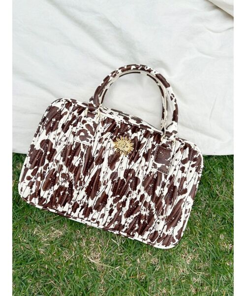 ハンドバッグ ワイドスクエアハンドBAG