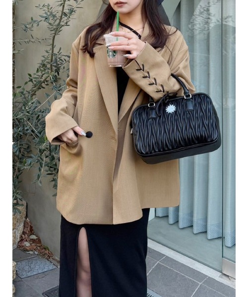 ハンドバッグ ワイドスクエアハンドBAG