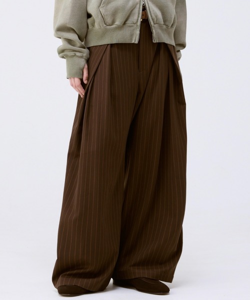 soerte スラックス 3 ブラウン系その他 メンズ : ZOZOTOWN Yahoo!店