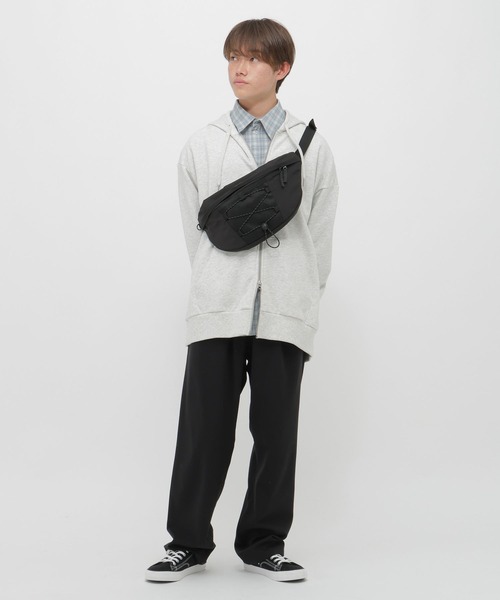 GLOBAL WORK（グローバルワーク） ワイドパンツ パンツ サマ見え