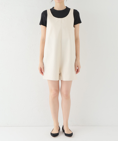 「BASERANGE」 オールインワン SMALL アイボリー レディース_画像7