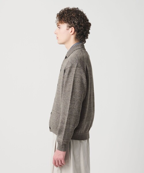 BEAUTY&YOUTH ブルゾン　アローズ　ハイブリッド　カーディガン BEAUTY＆YOUTH UNITED ARROWS カーディガン ハイブリッド リネン
