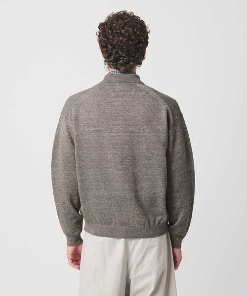 BEAUTY&YOUTH ブルゾン　アローズ　ハイブリッド　カーディガン BEAUTY＆YOUTH UNITED ARROWS カーディガン ハイブリッド リネン