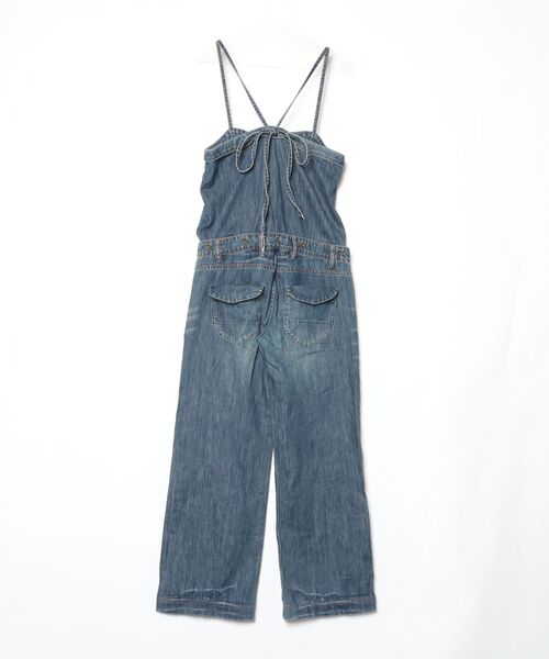 「Westwood Outfitters」 オーバーオール L ブルー レディース_画像2