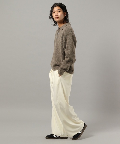 ワイドレンジ　パンツ　　29 RAGEBLUE（レイジブルー） ワイドパンツ スラックス CURVE SEAM WIDE