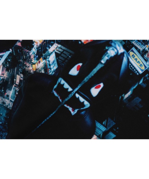 パーカー OVERALL PRINT CREASE RELAXED FIT PULLOVER HOODIE メンズ レディースの画像