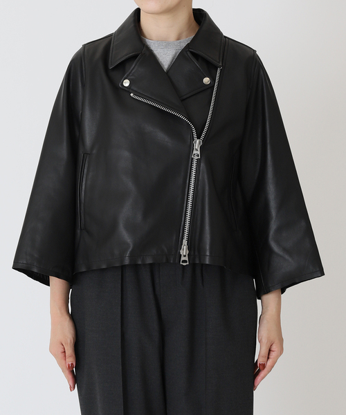 journal standard luxe ブラック レザーライダースジャケット JOURNAL STANDARD LUXE（ジャーナルスタンダード ラックス） レザー