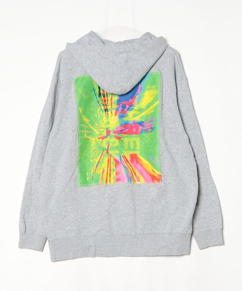 「SEVESKIG」 プルオーバーパーカー LARGE グレー メンズ_画像2