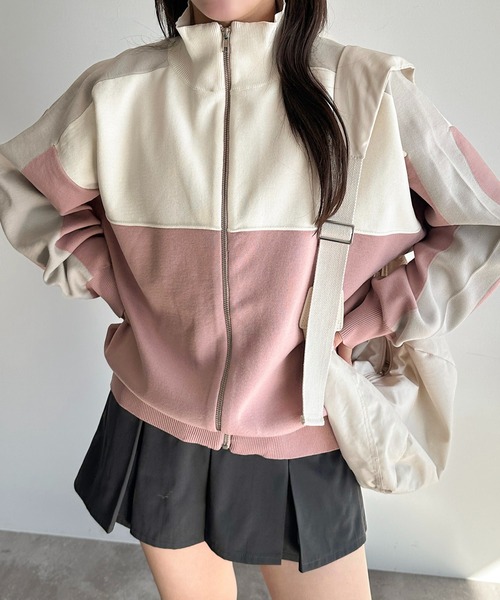 「apres jour mignon」 ブルゾン X-LARGE グレー レディース_画像4