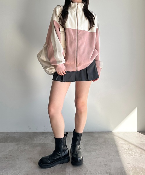 「apres jour mignon」 ブルゾン X-LARGE グレー レディース_画像8